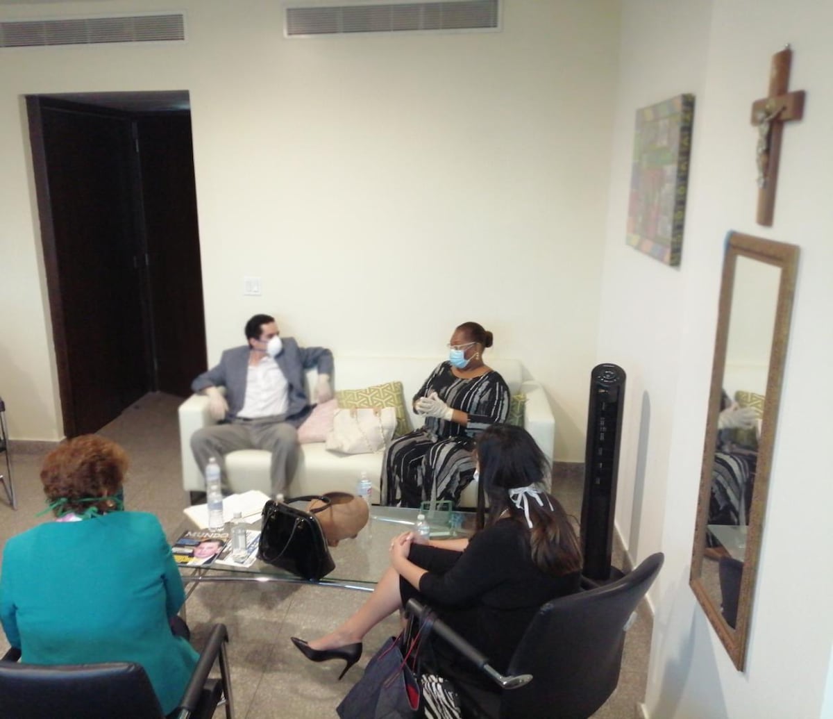 Mano a mano. Kayra Harding devela su batería de abogados. No le teme a los de Martinelli que defienden a Bolota