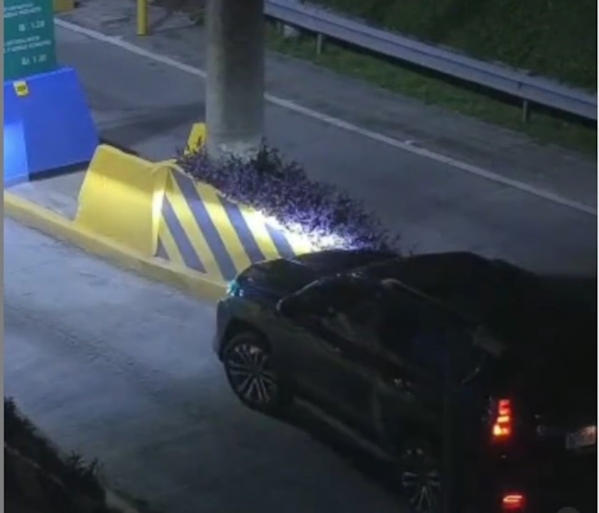 Hasta la guacha. Borracho infringe toque de queda. Es capturado tras conducir de forma peligrosa  por el corredor. Video lo capta todo