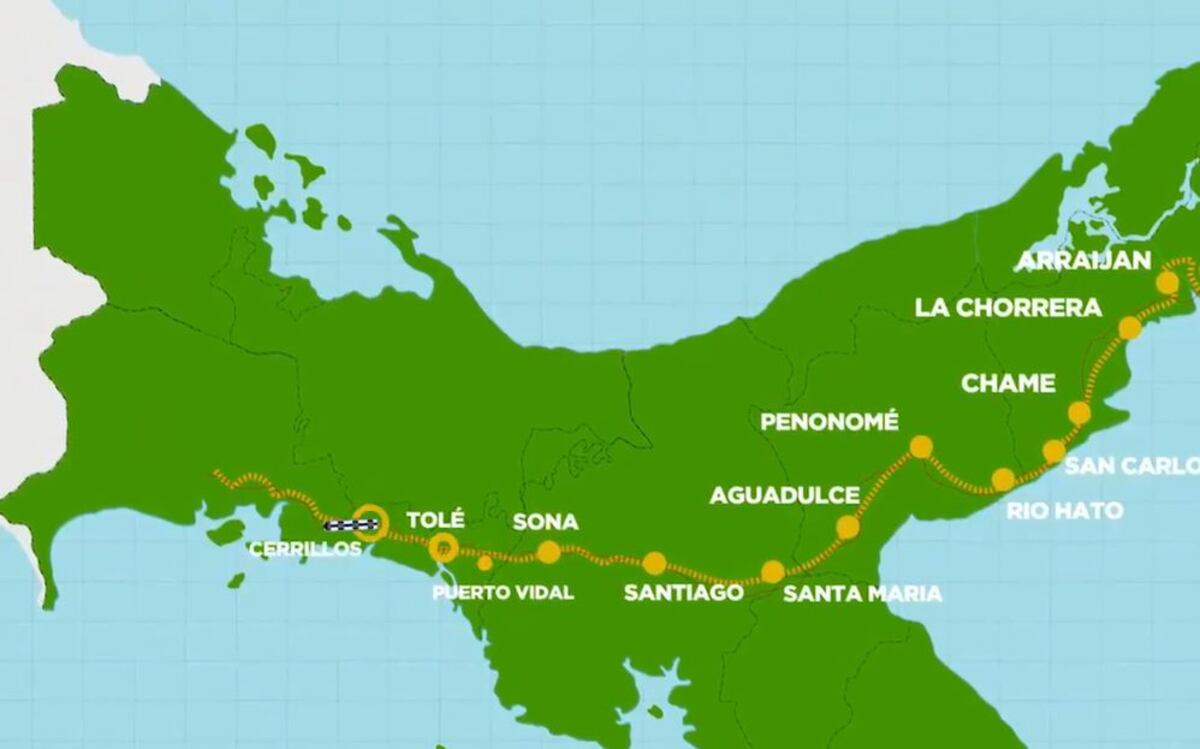 VIDEO | Conozca las 16 estaciones que tendría el tren chino Panamá-David