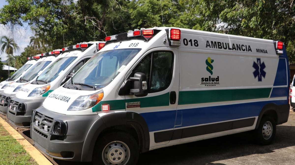 Panamá tiene entre 100 y 120 ambulancias operativas; servicio se coordina entre varias instituciones