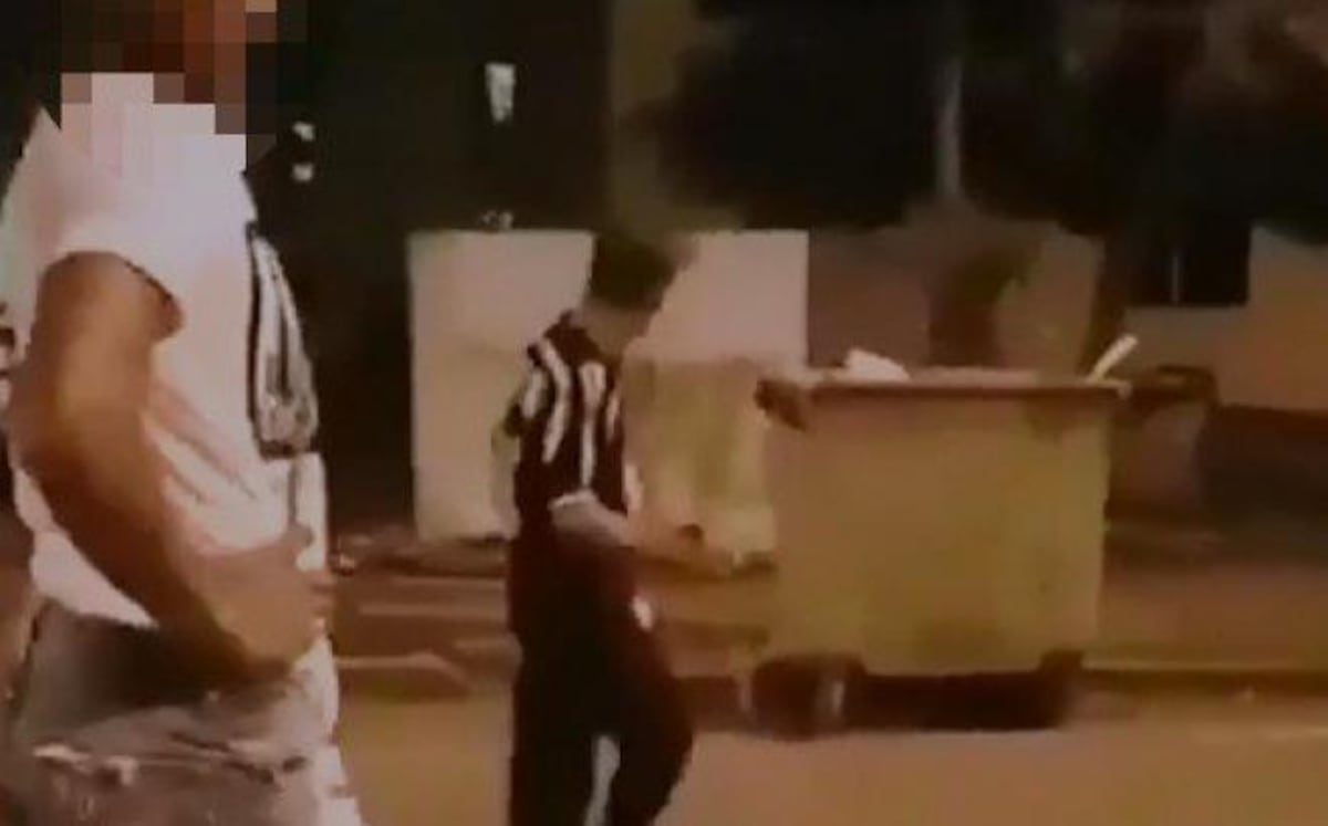 Se entregó. La Policía ya tiene al futbolista del video que atacó a adulto mayor