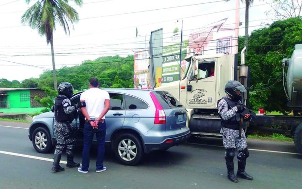 Policías detienen a sujeto en La Chorrera con 15 kilos de droga