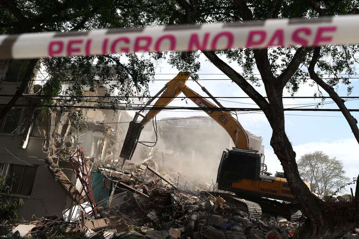 Cali inicia demolición de edificios afectados por terremoto que deja 331 muertos