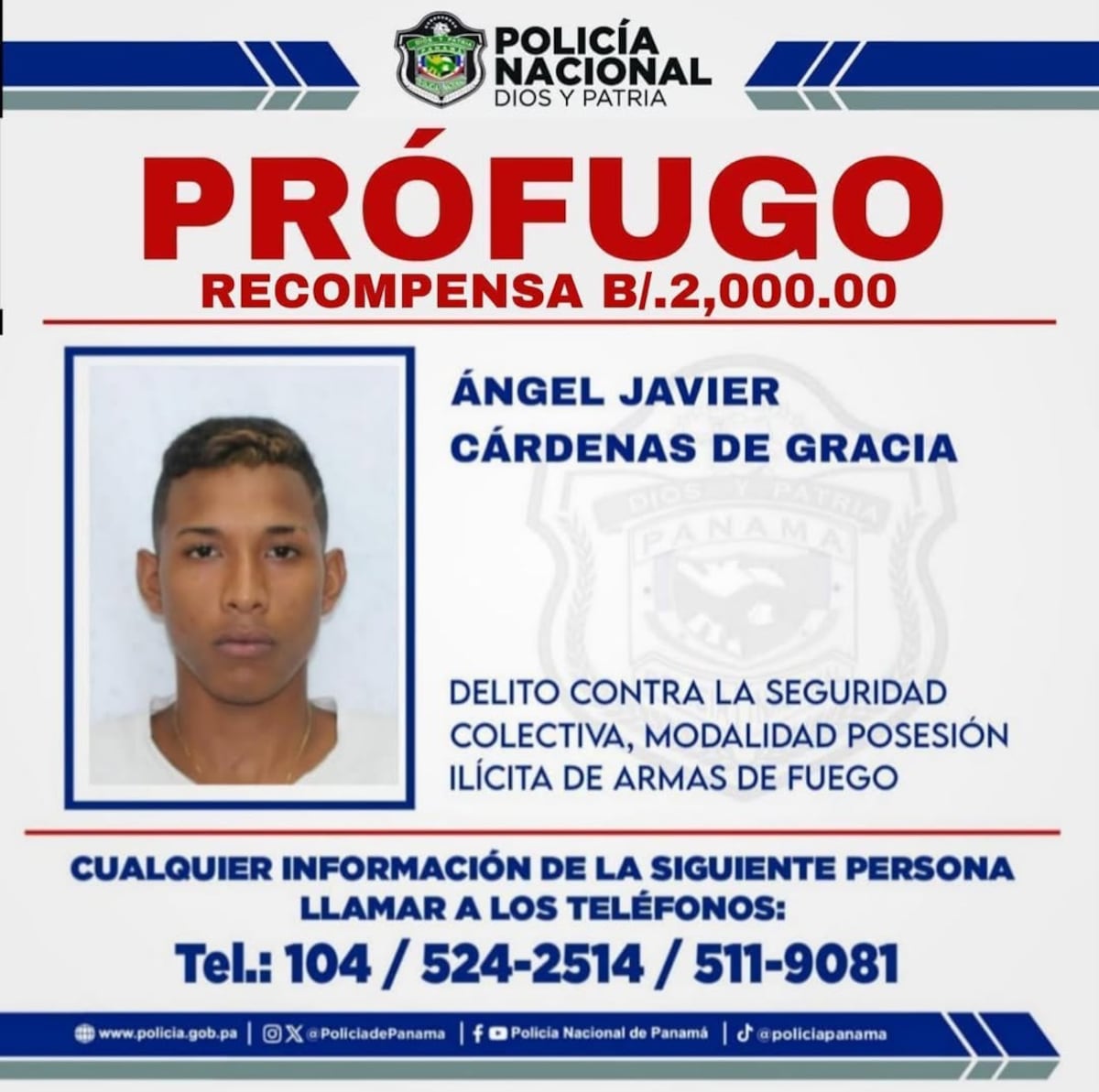 Sube el precio de los prófugos