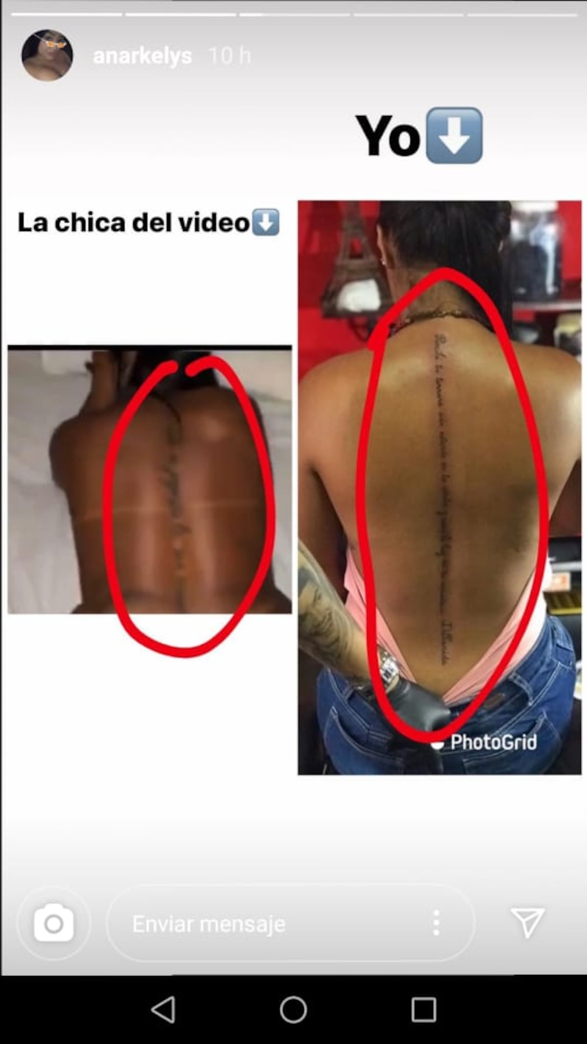 La ex Canta Conmigo, Anarkelys Arias no es la del video triple X +Prueba