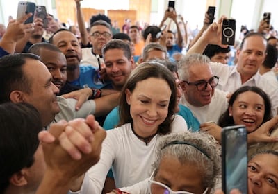 ¡Regresó! María Corina Machado ya está en Venezuela y reaparece en Lara después de casi diez meses