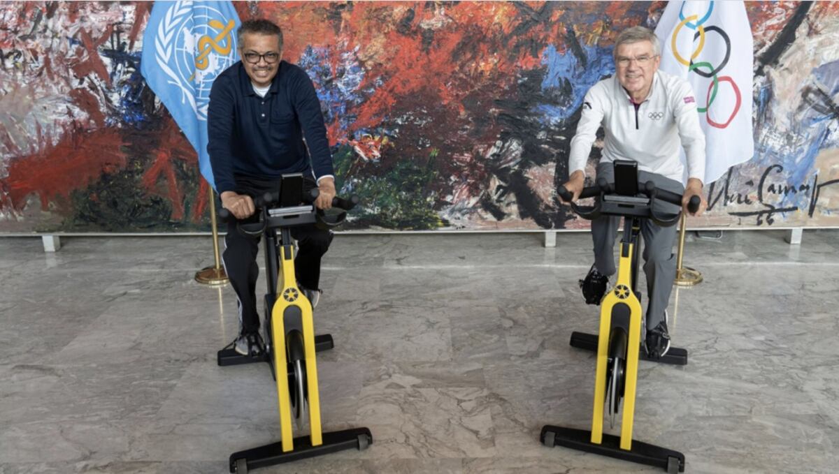 El COI y la OMS recomiendan hábitos saludables para combatir el coronavirus