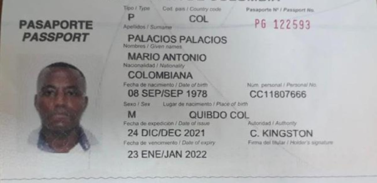 Colombiano sindicado en el magnicidio del presidente de Haití Jovenel Moïse fue capturado en Tocumen | Video