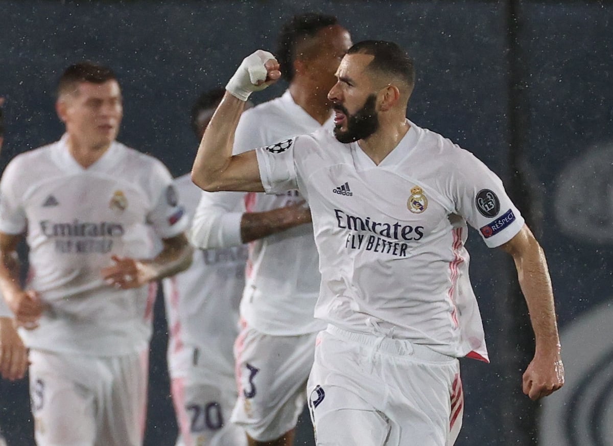 Madrid y Chelsea empatan y Benzema iguala a una de las más grandes leyendas blancas