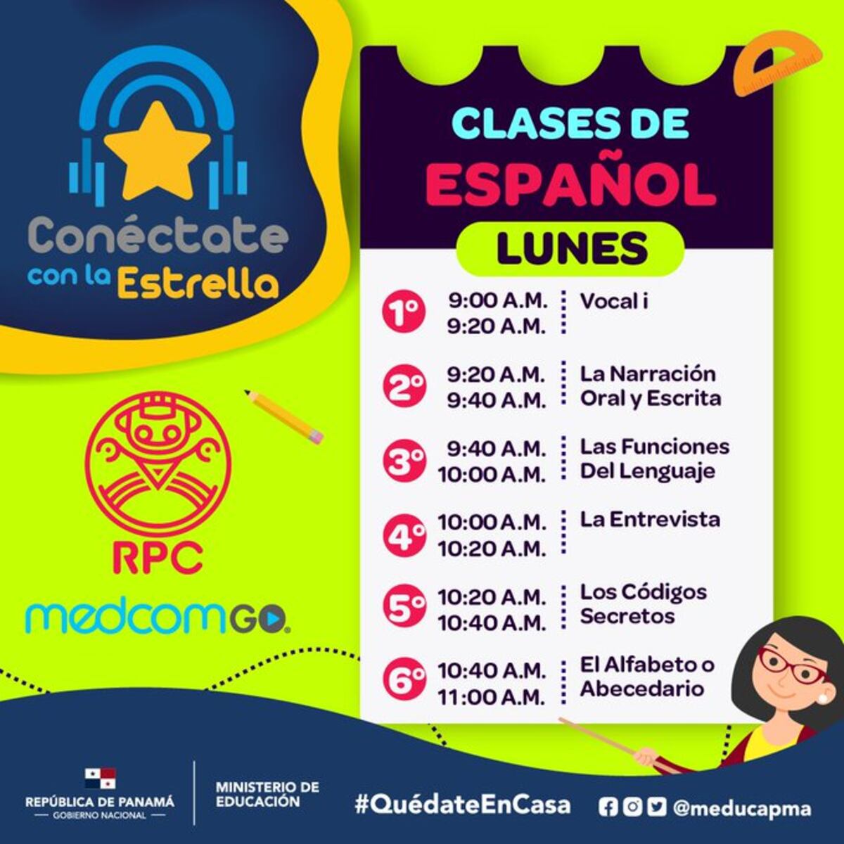 Hay nuevos horarios. Este lunes inician las clases de los estudiantes de premedia y media