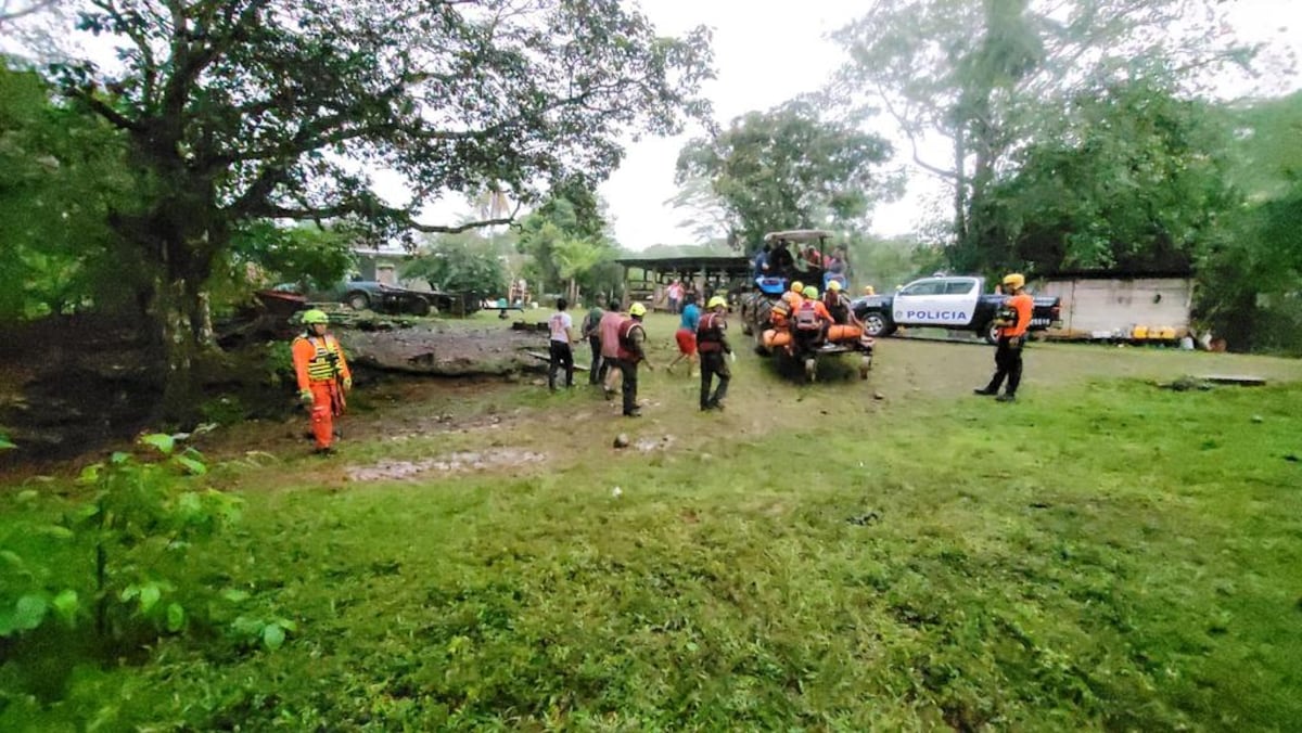 Hallan sin vida a desaparecido en Gualaca, mientras salvan a mujer en Veraguas