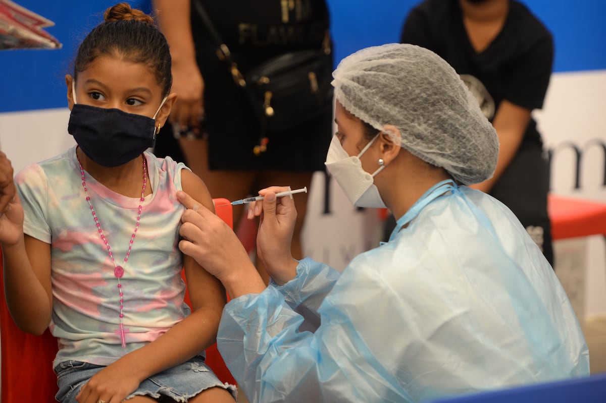 Minsa: 50 % de niños entre 5 y 11 años en Panamá tiene una dosis de la vacuna