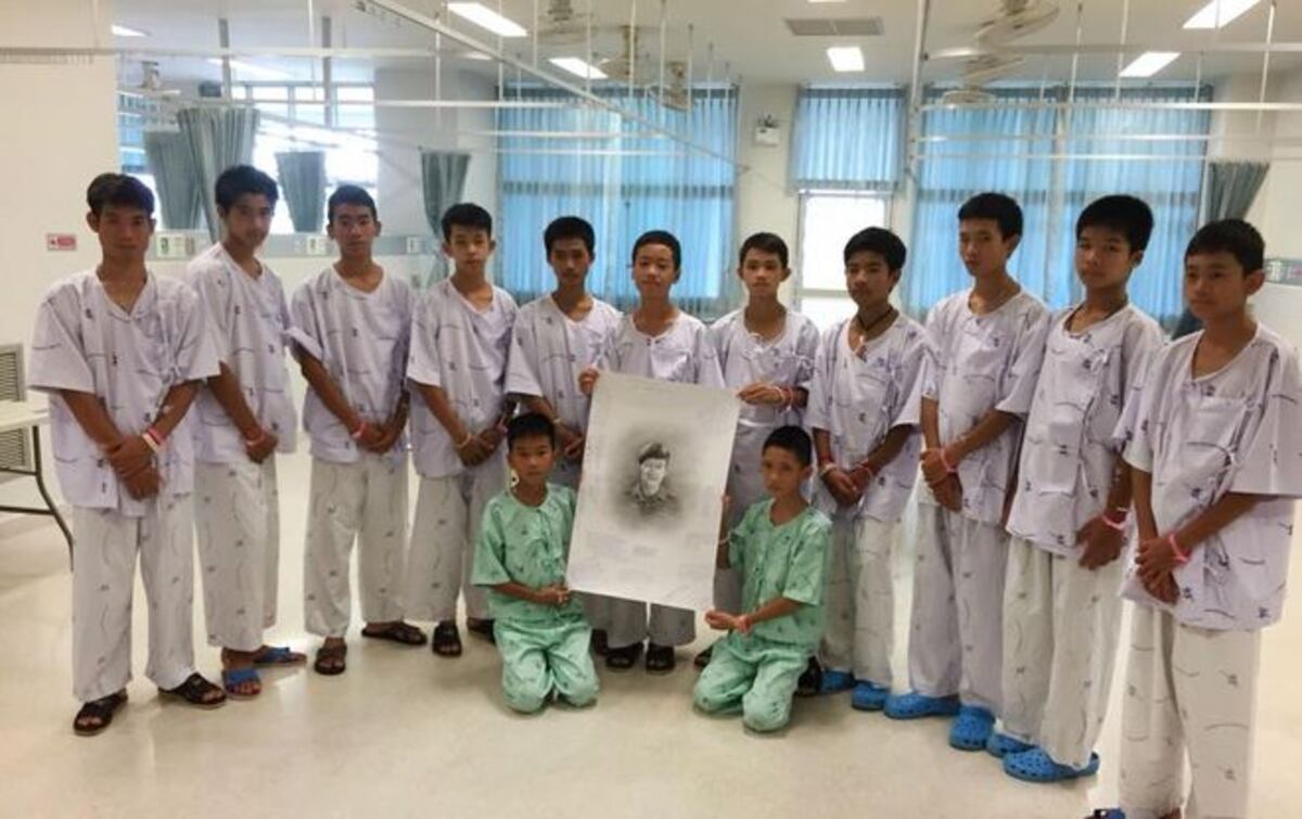 El retiro espiritual para los niños atrapados en una cueva en Tailandia