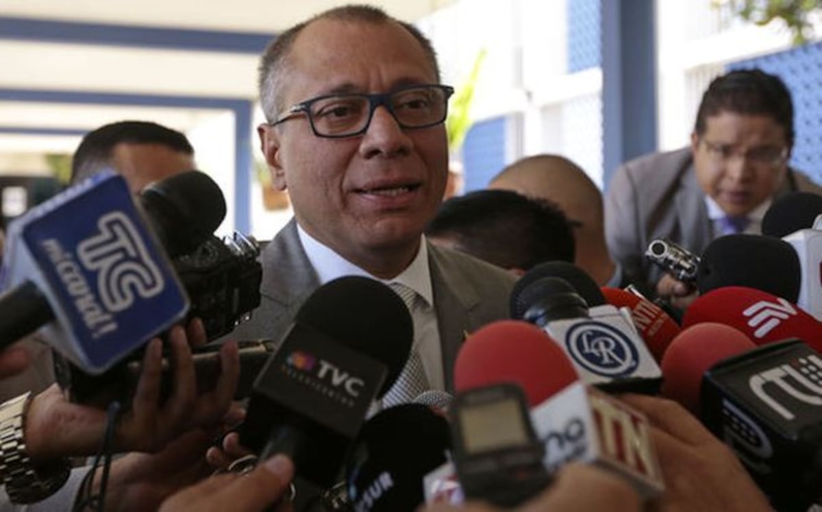 Vicepresidente ecuatoriano declara por caso Odebrecht