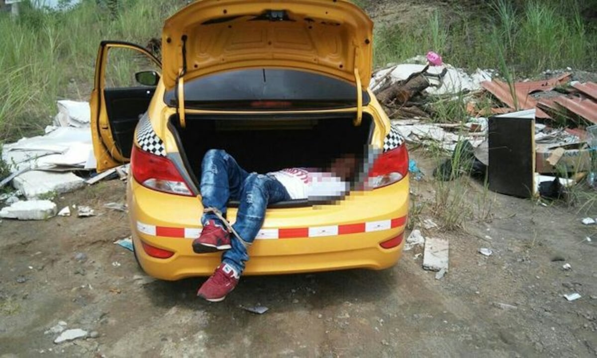 ¡SE SALVÓ POR UN PELO! Taxista lo amarraron y lo encerraron en el baúl