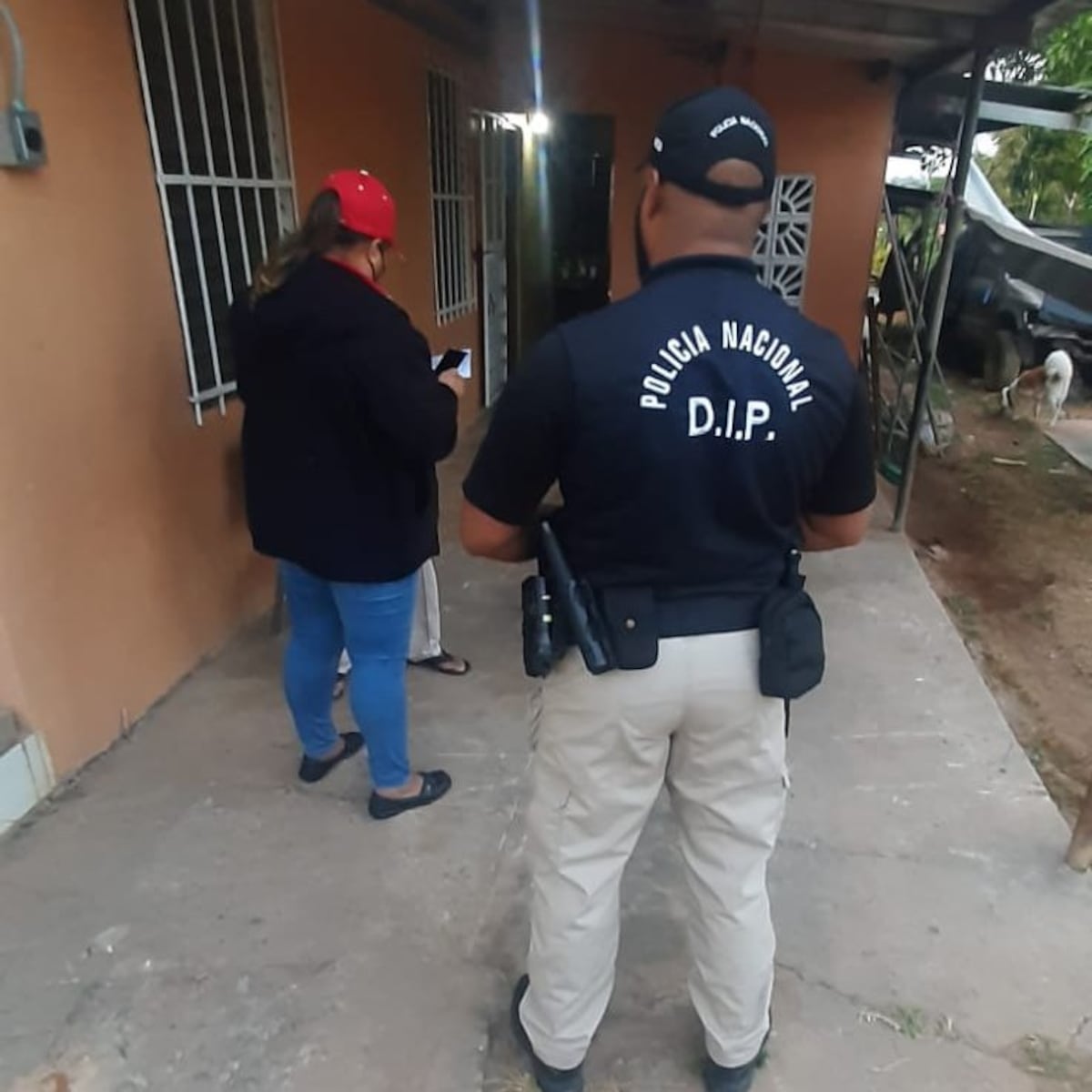 Cae El Apache Ness, el cantante de música urbana, y un pastor, en diligencia de allanamiento en el Oeste. Video