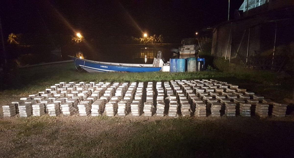 En Bocas del Toro incautan unos 934 paquetes de drogas tras operativo