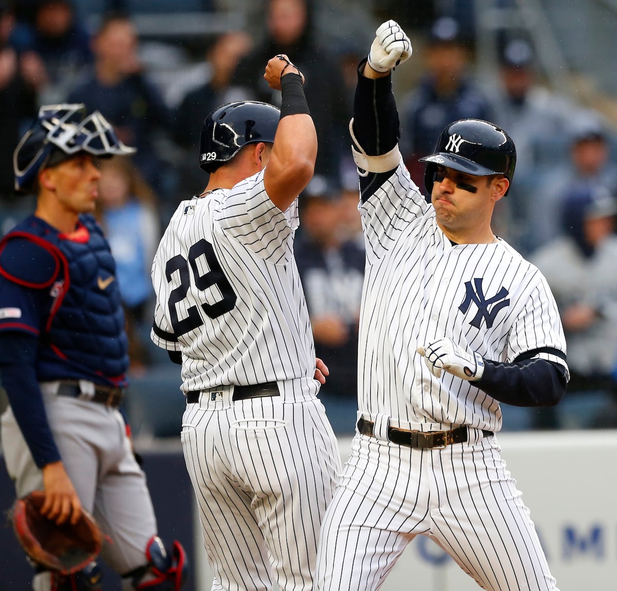 La lluvia de domingo hace grande a los Yanquis