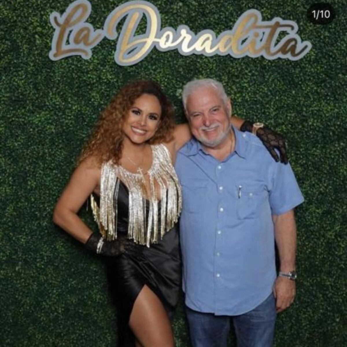 Martinelli defiende a Liza y la ve como embajadora del país ante el mundo