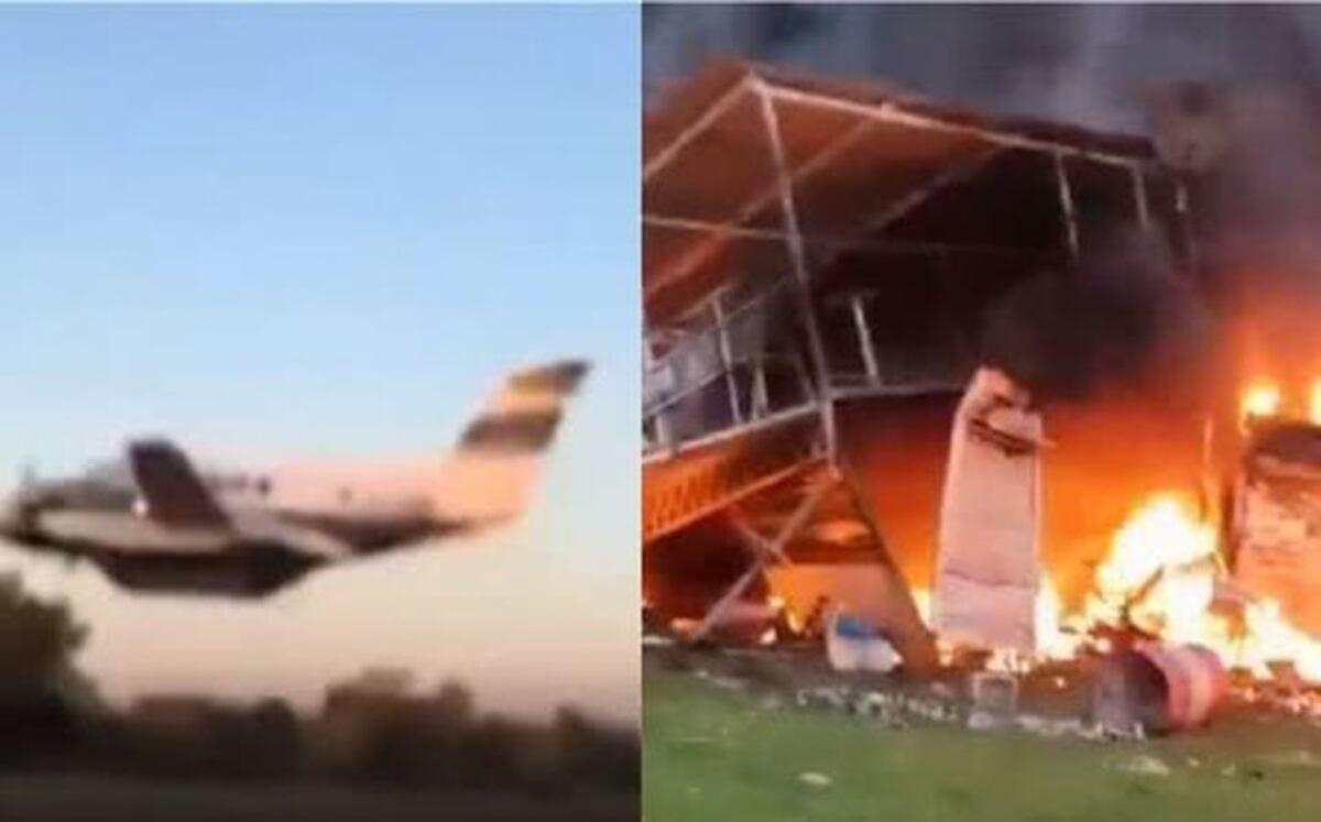 Hombre roba una avioneta para estrellarla y matar a su esposa