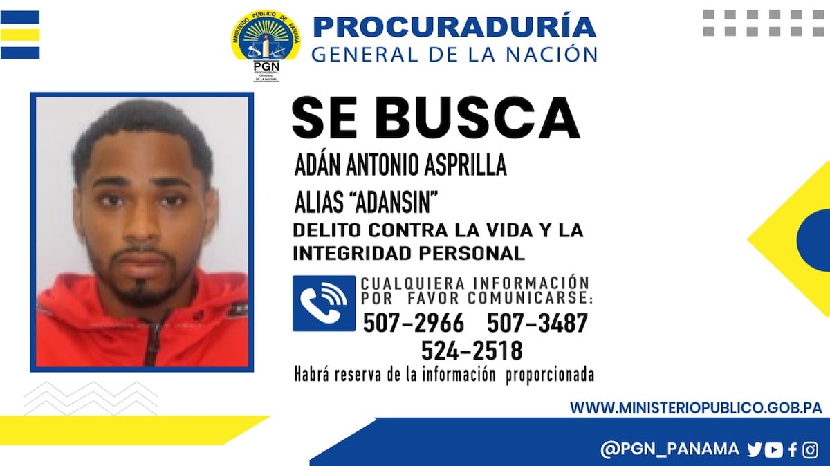 Ministerio Público revela el rostro de buscado por un crimen en Tocumen