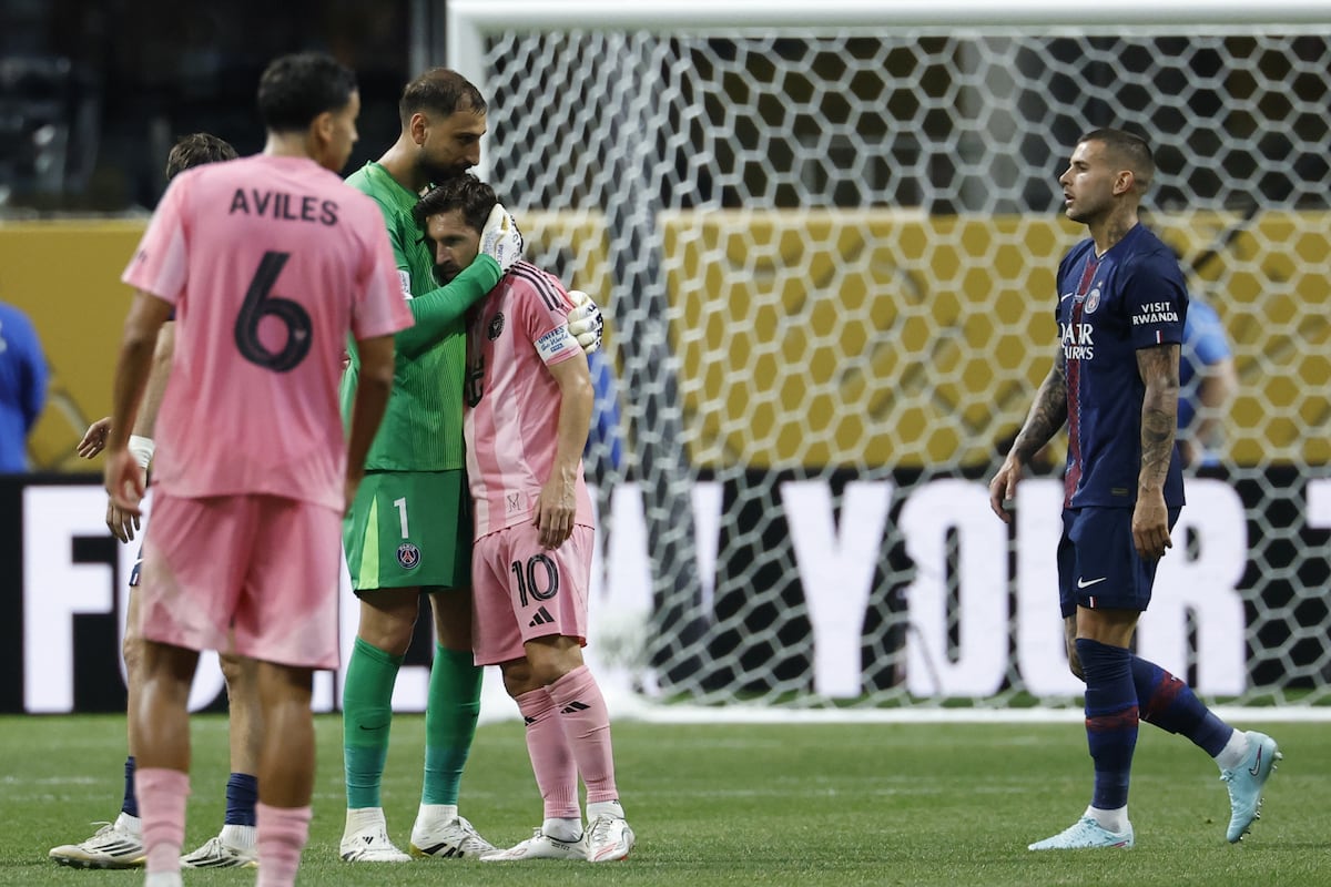 ¡Paliza en octavos! PSG arrasa al Inter Miami de Messi, Suárez y Busquets