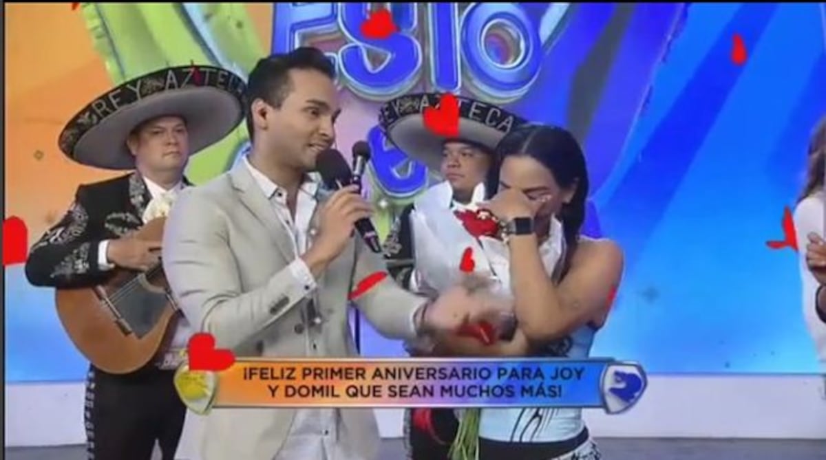 Él la hace llorar.Joy y Domil de 'Esto es Guerra' revelan que ya amanecen juntos
