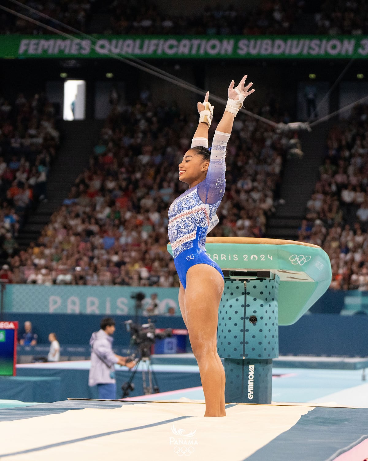Hillary Heron une a Panamá con su Destacada Participación en Gimnasia