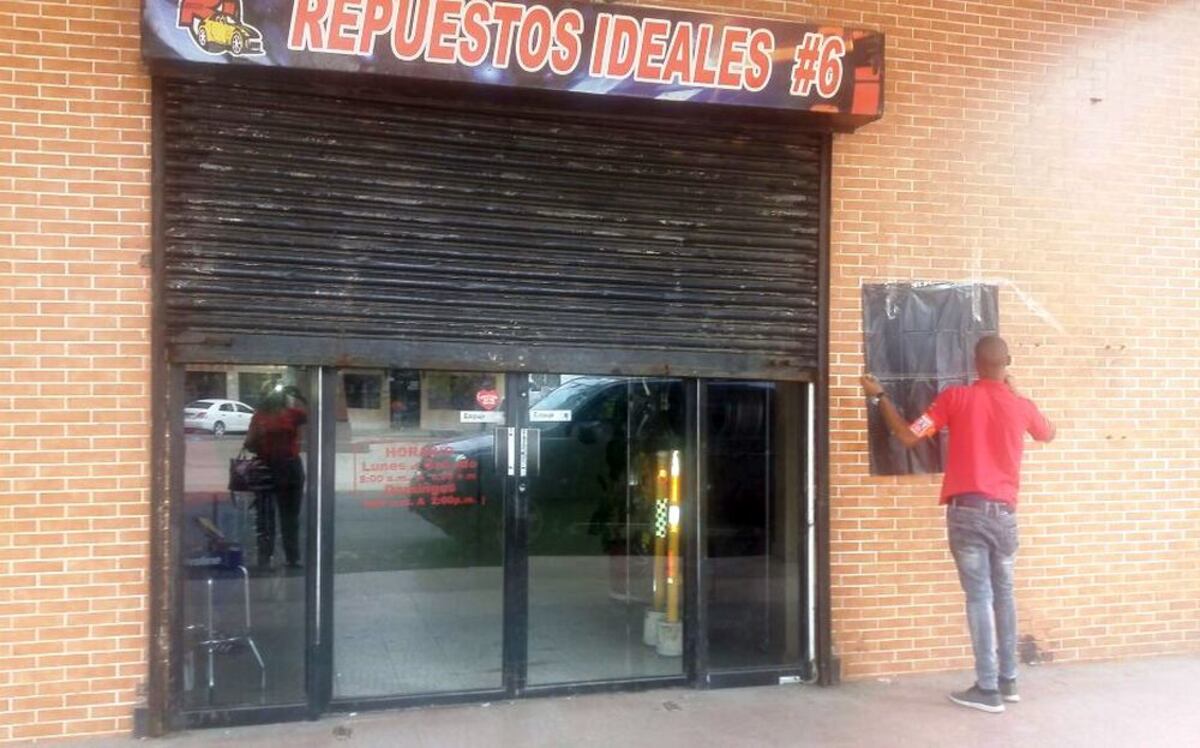 TODO CERRADO. Comercios de Colón se niegan a abrir