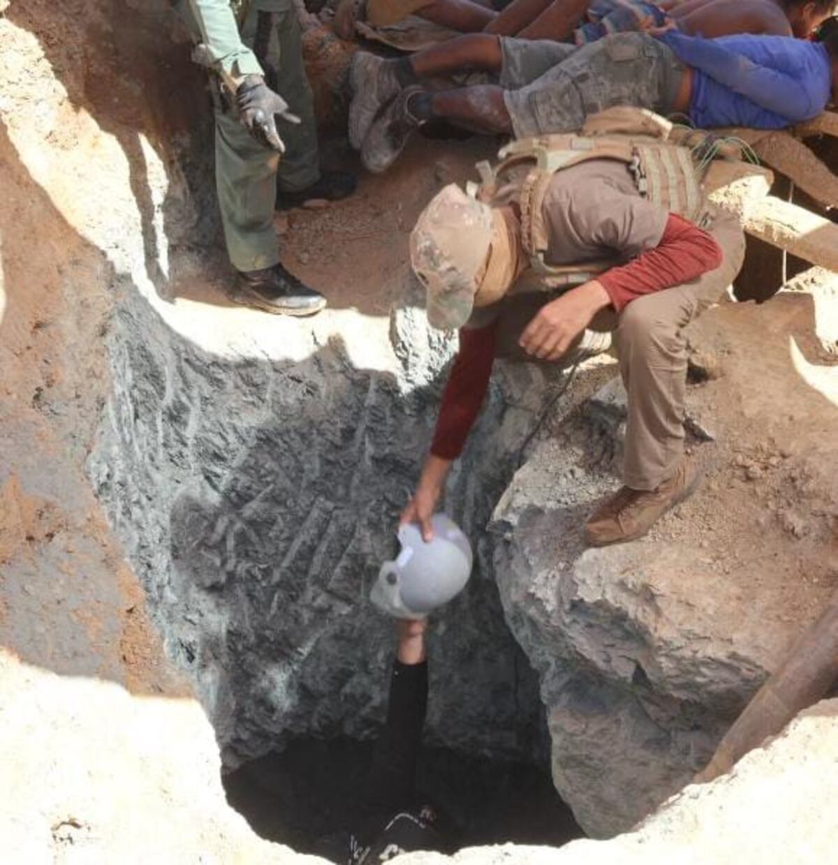 ¡Con las manos en la masa! Cuatro detenidos en presunto campamento de minería ilegal