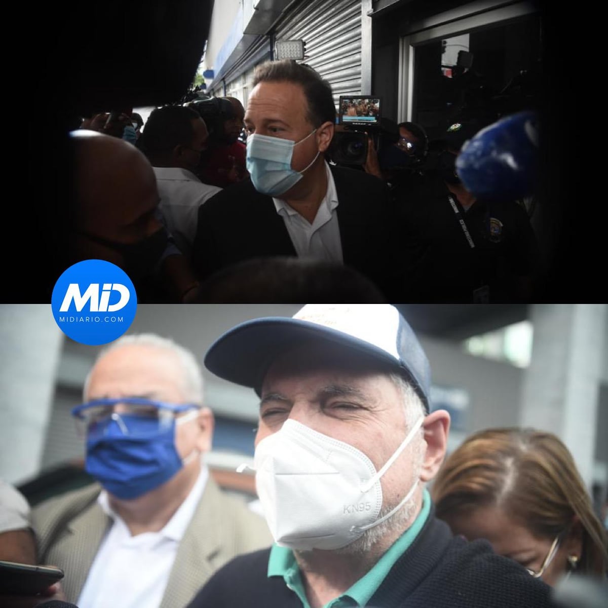 Mañana calurosa. Expresidentes Varela y Martinelli coinciden casi a la misma hora en Avesa