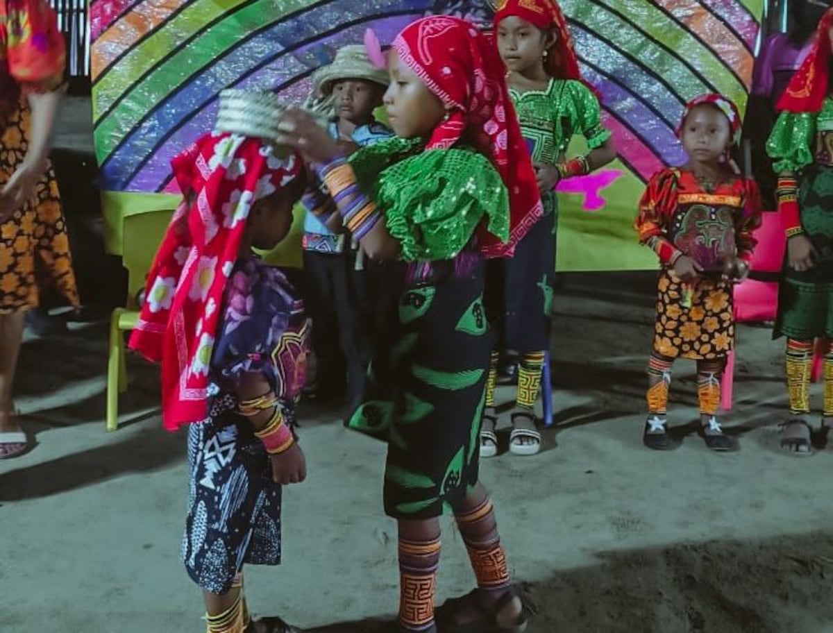 Con ‘lujo y donaire’ celebran semana de Educación Inicial en Guna Yala