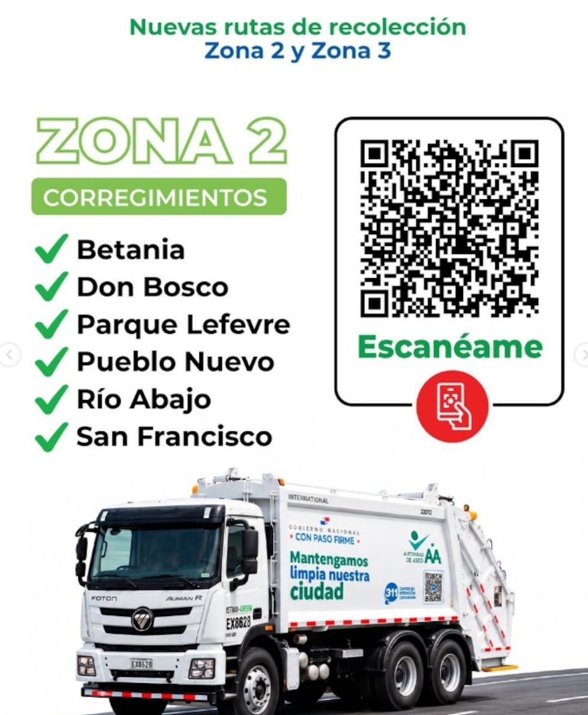 ¡Atención! Ahora sabrán cuándo pasa el camión para sacar la basura en la capital