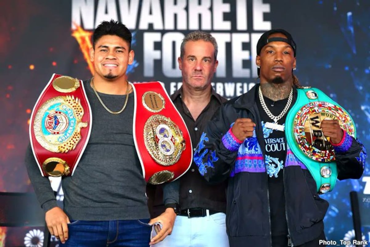 ‘Vaquero’ Navarrete y O’Shaquie Foster se vieron las caras en San Antonio