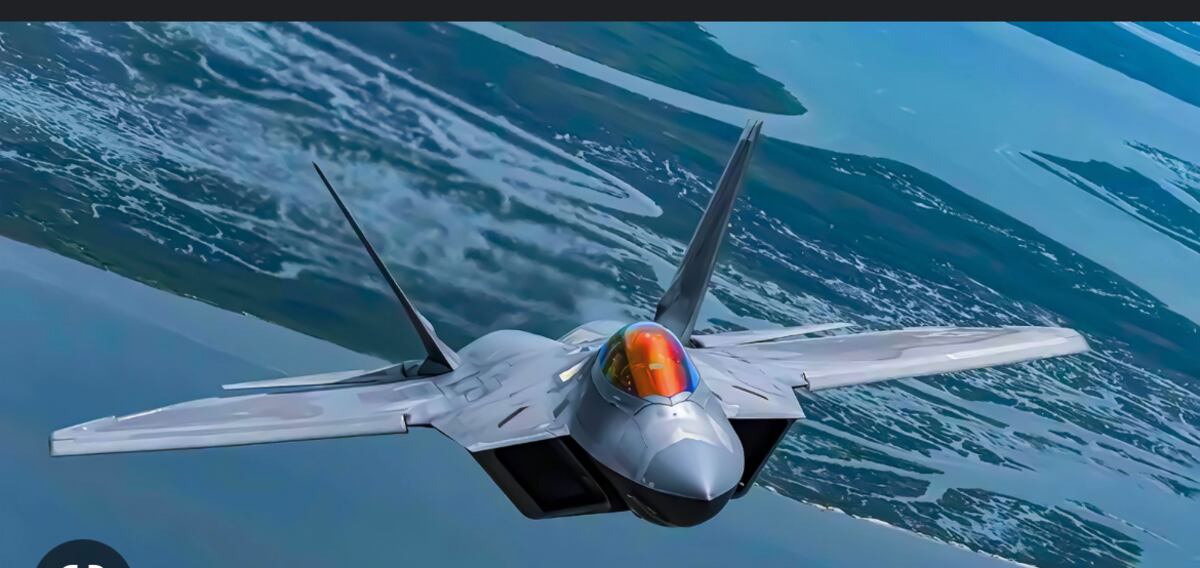 Un caza F-22 estadounidense derriba este   domingo otro globo  espía chino 