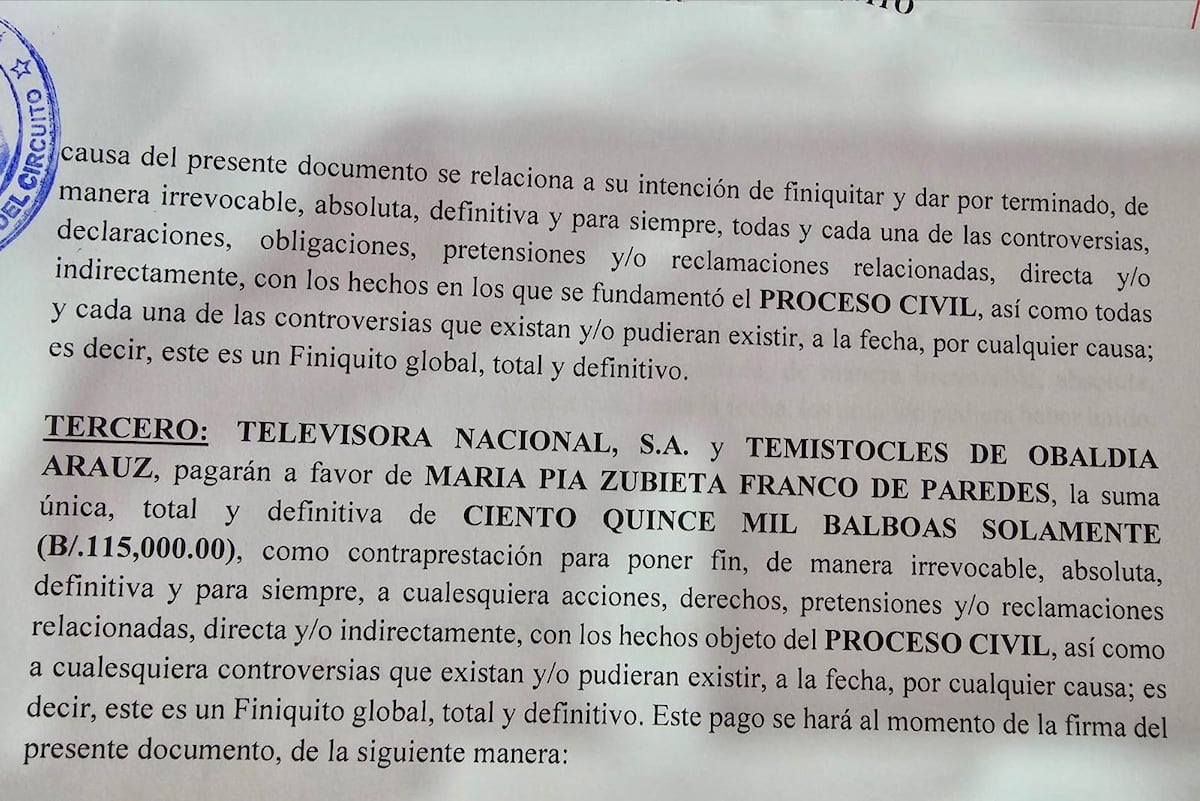 Ordenan a TVN pagarle $115 mil más a María Pía Zubieta. La expresentadora gana otro pleito