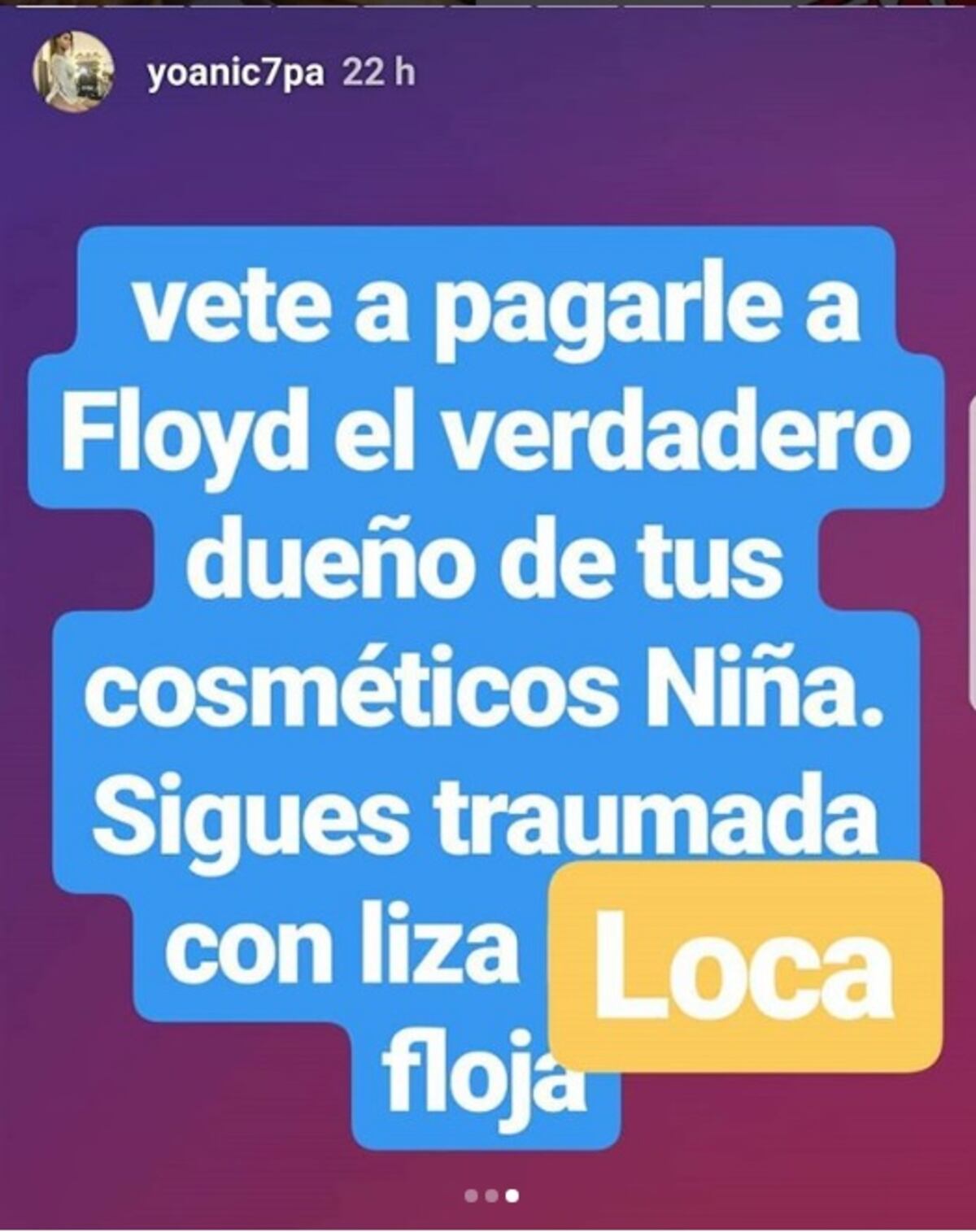 Yoani se enfrasca en las redes sociales con Bad Medina, la exnovia de Mayweather