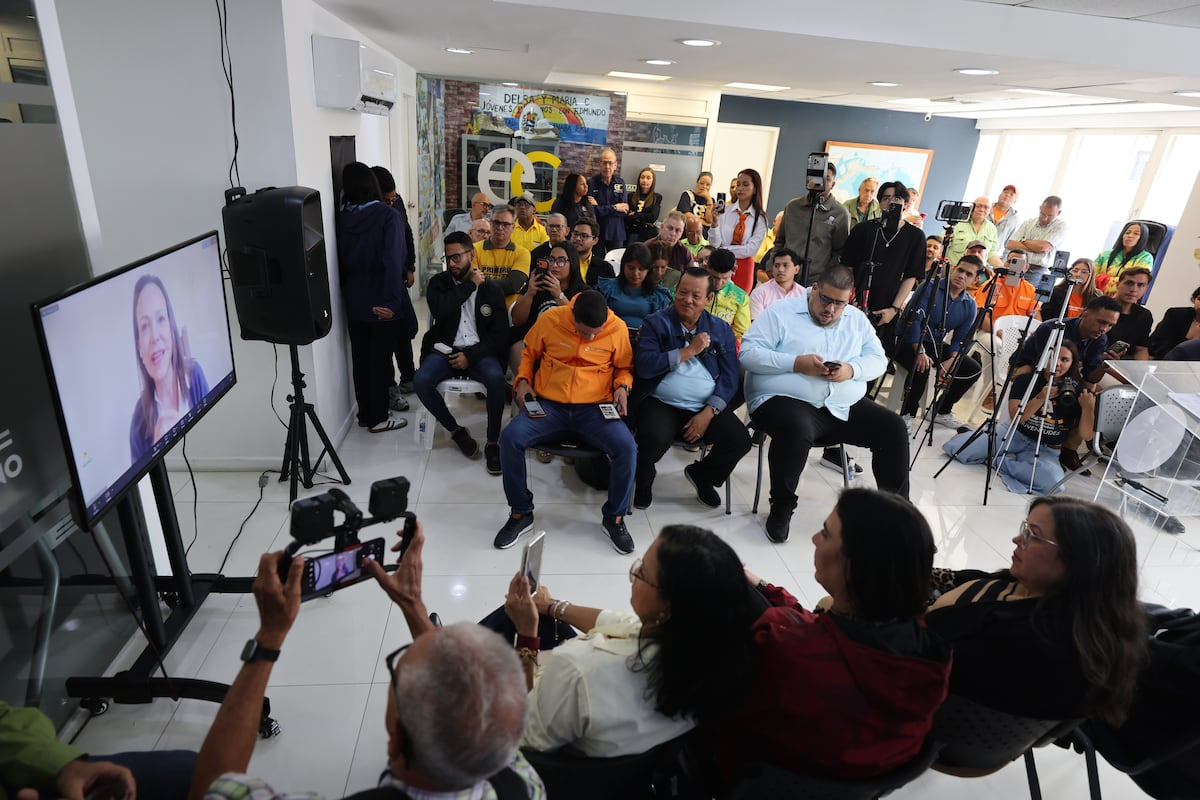 María Corina Machado impulsa la ruta hacia elecciones libres