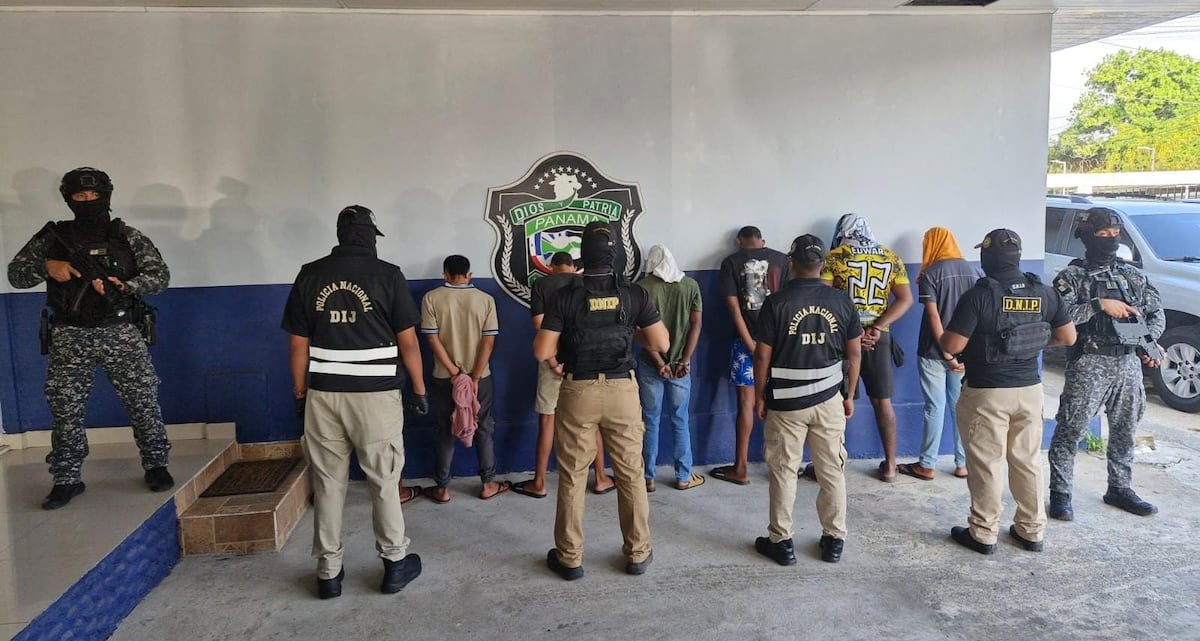 VÍDEOS| Encontraron a las ‘Ratitas’: siete presuntos integrantes de los ‘Niños del Detroit Special’ fueron aprehendidos en San Miguelito