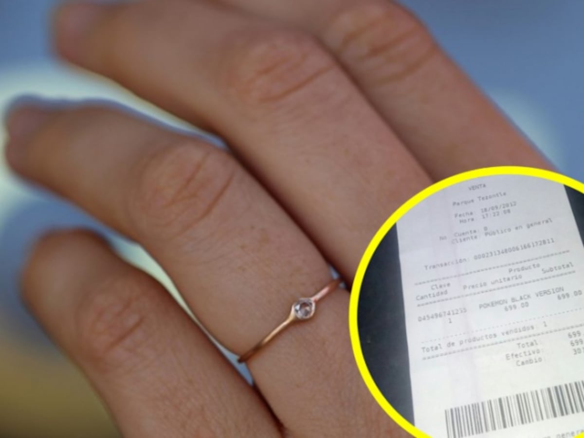 Se queja de su anillo de compromiso y la crucifican en redes