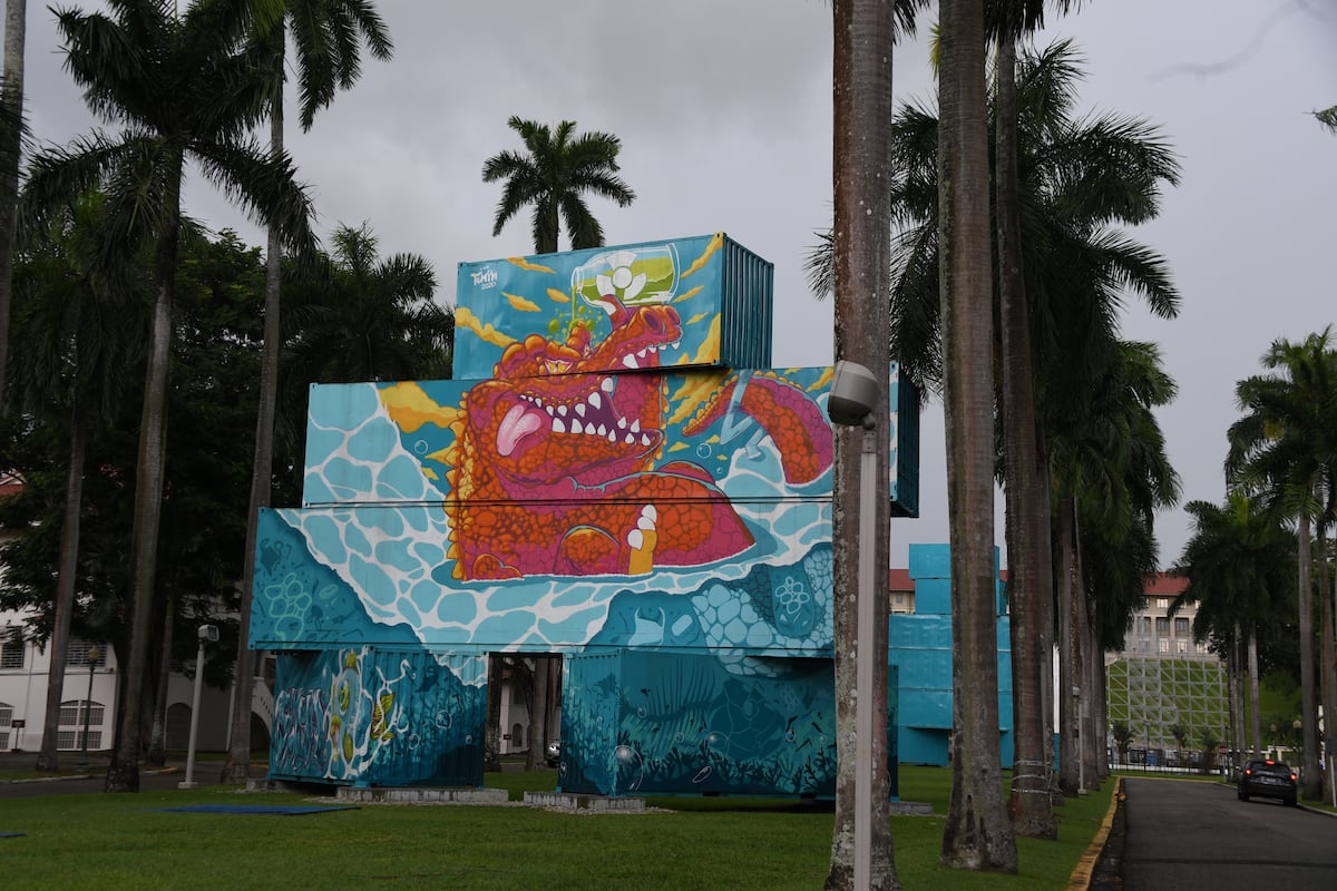 La obra de arte que se hizo para el Verano del Canal quedará de forma permanente para que la disfruten +Fotos