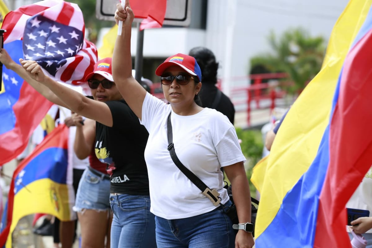 ‘Venezuela quiere un cambio’: comunidad venezolana en Panamá se concentra en el Parque Urracá