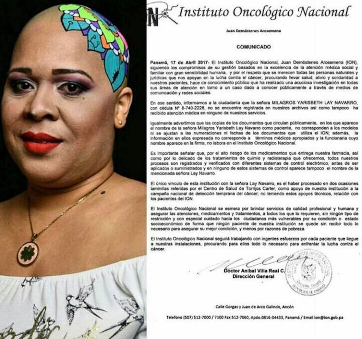 OTRA FALSA ENFERMA DE CÁNCER. Milagro pudo haber copiado 'modos operandi'