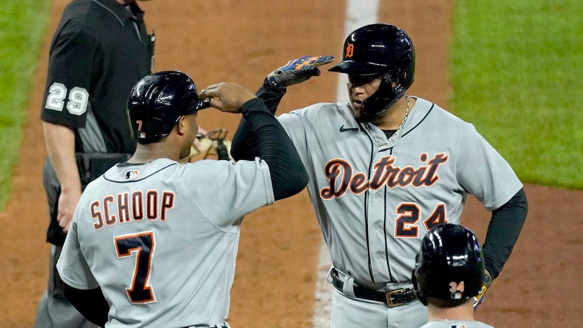 Sacaron las escobas. Los Tigres de Detroit barren a los Yankees de Nueva York