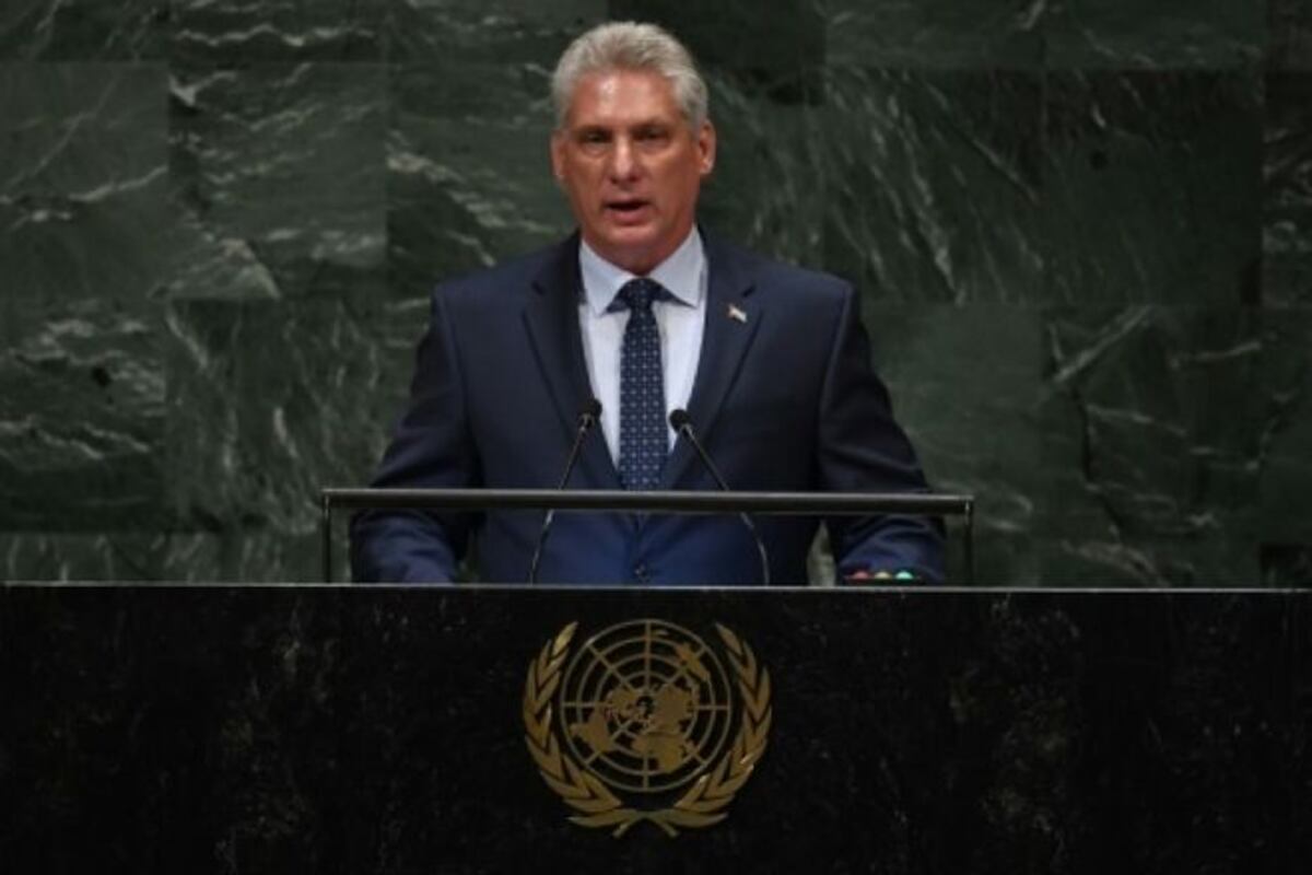 Presidente de Cuba ante la ONU: 'Somos la continuidad, no la ruptura'
