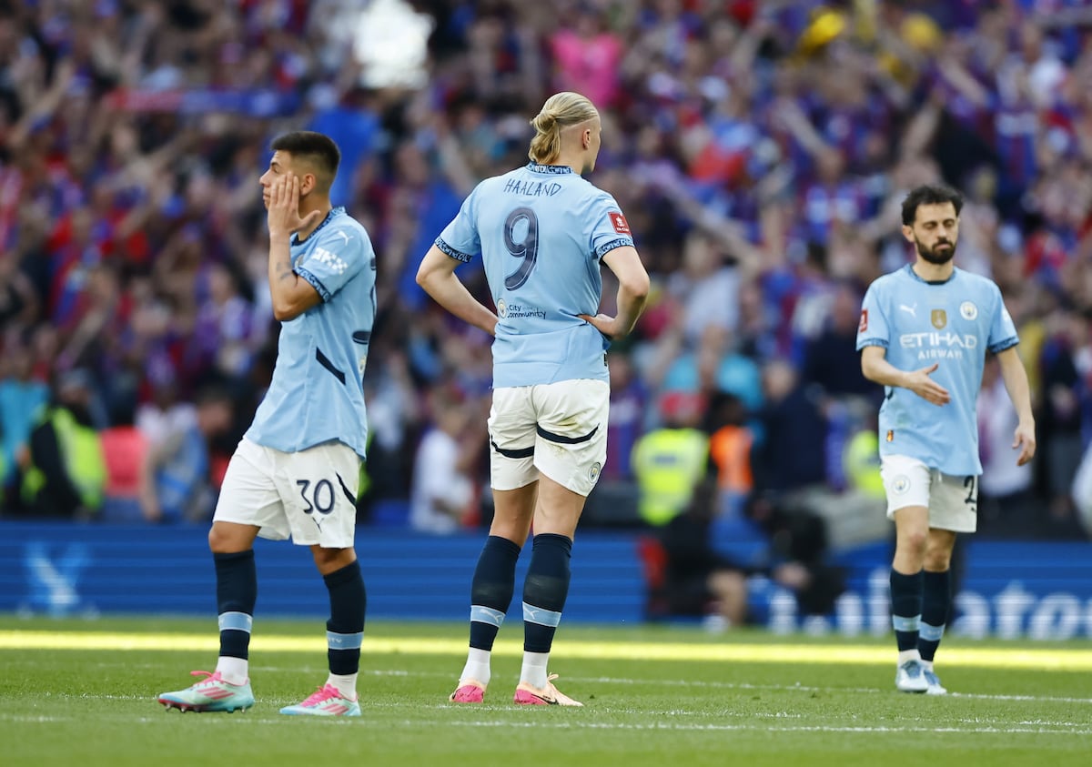 Guardiola se quedó sin magia: El Palace le arrebata la gloria en la final de la FA Cup