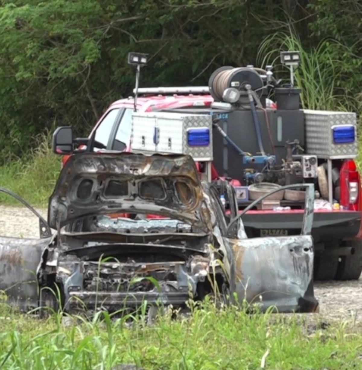 Misterio y luto: hallan sin vida y atado de manos y pies a teniente de los Bomberos en La Chorrera