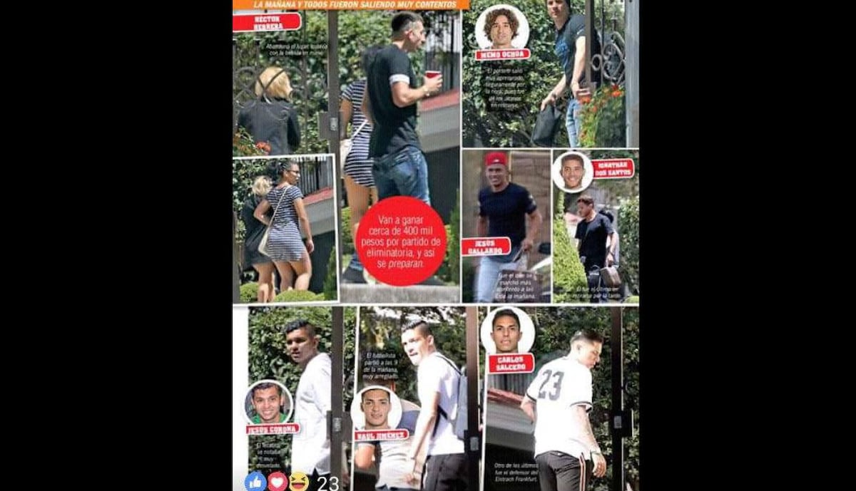 Modelos prepagos hablan de su noche con jugadores de la Selección Mexicana