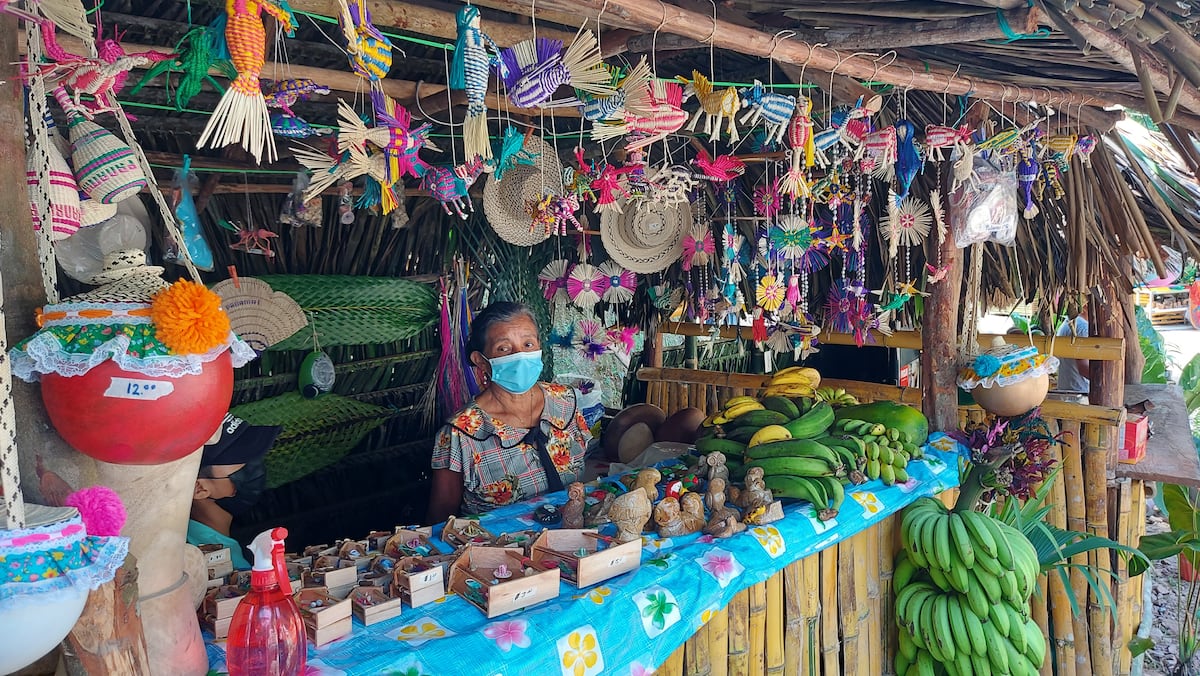 Primer Festival de Artesanías de La Mina de Membrillo en Penonomé, Coclé