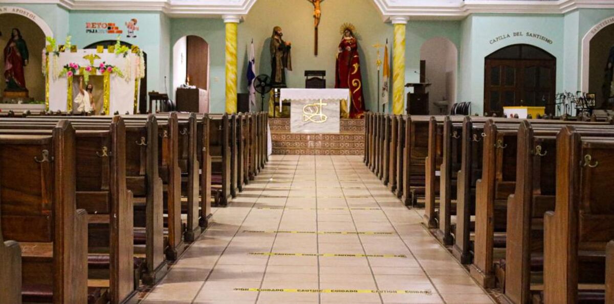 La Arquidiócesis de Panamá anuncia la apertura parcial de los templos a partir del lunes 17 de agosto
